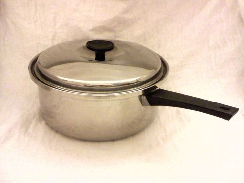 4.5 Qt Stainless Steel Triple Ply Handle Cooking Sauce Stock Pot Convertible