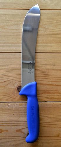 F DICK ERGOGRIP MEAT CUTTER&#039;S 10 INCH BUTCHER KNIFE