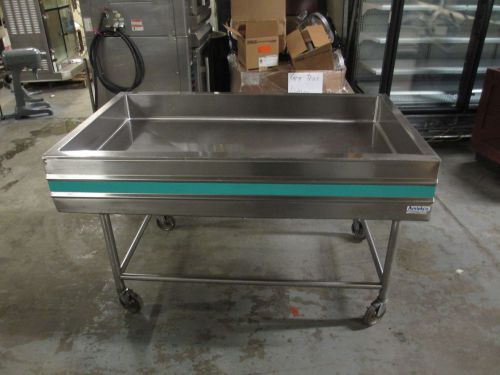 Amtecko ice produce seafood merchandiser table bin commercial deli grocery for sale