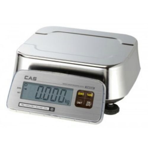30 kg x 10 g (60 lb) cas fw-500 ntep waterproof portion scale dual display new for sale
