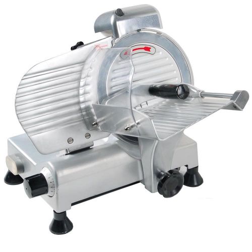 8&#034; ss blade electric meat slicer commercial deli food cheese veggies cutter new! for sale