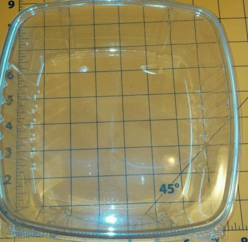 25qty Clear hinged food container 64oz
