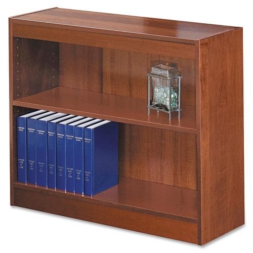 SAF1501CYC 2-Shelf Bookcase, 100 lb Capacity, 36&#034;x12&#034;x30&#034;, Cherry