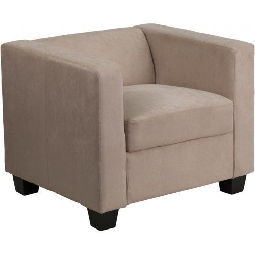 Flash Furniture Y-H901-1-MIC-BN-GG Prestige Series Light Brown Microfiber Chair