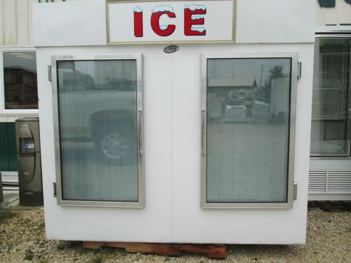 Ice Merchandiser Indoor 85 cubic ft. Leer Has loading door in back side