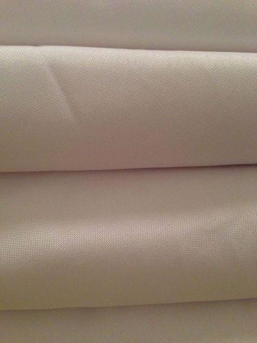 White 90x156 Polyester Tablecloth 5 psc