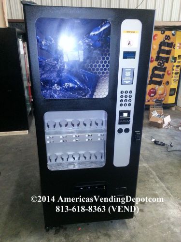 Usi bc-10 can &amp; bottle cold drink vending machine ~like new~ warranty &amp; delivery for sale