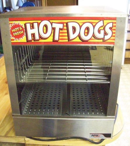 &#039;Mr. Frank&#039; Hot Dog Steamer DS-1A APW Wyott...Buns Warming, Concession
