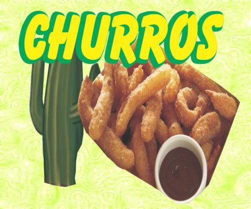 CHURROS DECAL