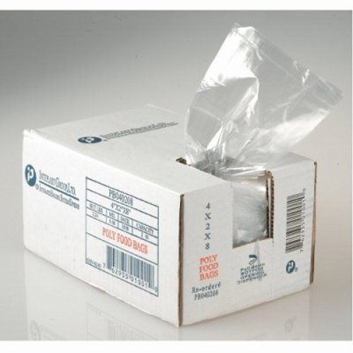 Poly Bags, Food &amp; Utility Bags, 500 Bags per Case (IBS PB100824)