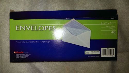 Opened Ampad 35 Envelopes 4 1/8&#034; x 9 1/2&#034;