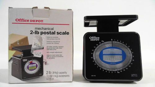 Office Depot OD-PS2 2lb Letter Mechanical Postal Scale Postage Home CHOP 3K1Vz3