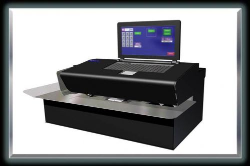Data-pac ez-mailer digital steel mailing system w/ 25lb scale &amp; label printer for sale