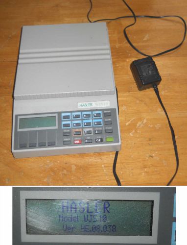 Hasler, Inc. WJS10 Series Shipping Postage Calculator Scale WJS