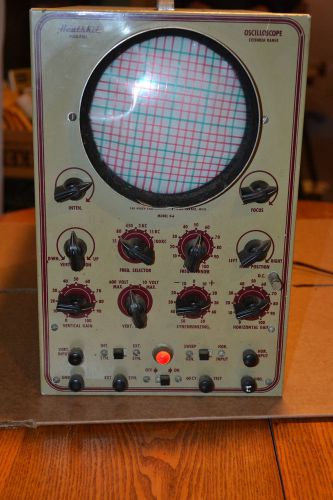 Rare Vtg. Heathkit  Model O 6 Oscilloscope Ham Radio TV Amp