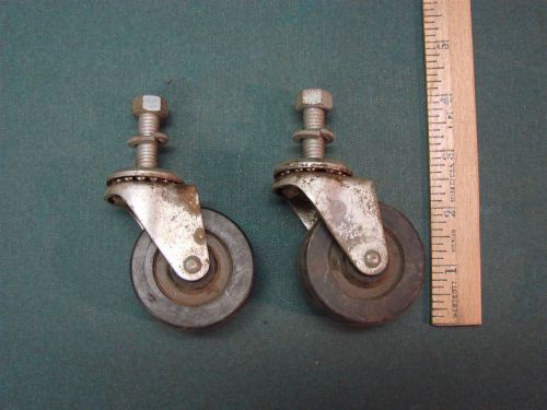 Pair of Faultless Ball Bearing Swivel Casters