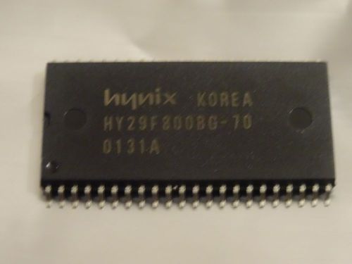 QTY=17, UNUSED HYUNDAI/HYNIX HY29F800BG-70 8-MB (1Mx8/512Kx16) 5V FLASH MEMORY