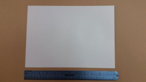 White styrene polystyrene plastic sheet .010&#034; thick 8.5&#034; x 12&#034; light diffusing for sale