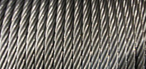 3/8&#034; 7x19 Stainless Steel Cable x 100 ft. Perfect for Ziplines