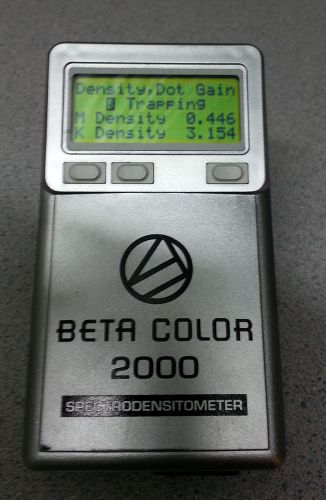 Beta Color 2000 Spectrophotometer + Dot Meter ? (Ultra Dottie)