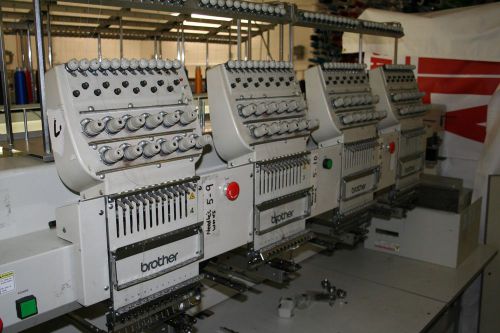 BROTHER INDUSTRIAL EMBROIDEERY MACHINE BES-1240BC USED