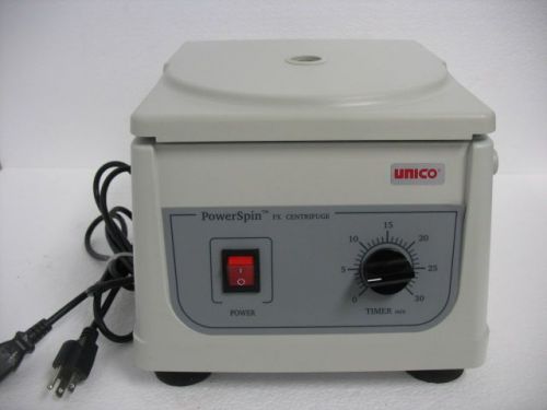 Unico powerspin 6-place c806 fx centrifuge 3400 rpm used for sale
