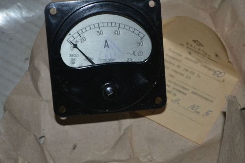 0-100A AC Russian Э8021 ammeter current meter amp analog panel meter pasport+box