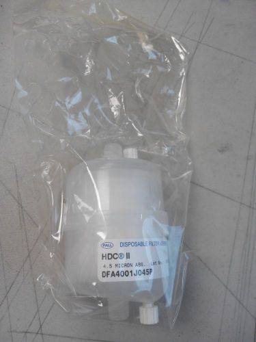 Pall HDC2 Disposable Filter, DFA4001J045P (New in seal)