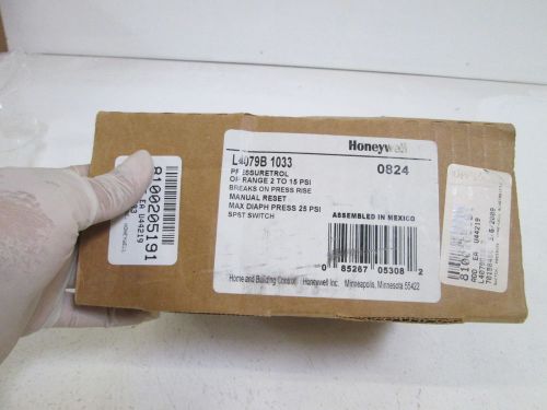 Honeywell pressuretrol controller l4079b 1033 *new in box* for sale