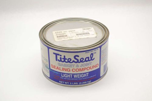 TITESEAL T20-75 GASKET AND JOINT SEALING 5 LB LIGHT WEIGHT CAN COMPOUND B488580