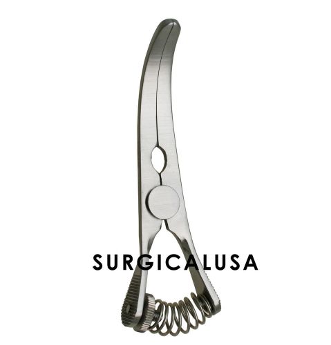 Glover Bulldog Clamp 3.5&#034; Curved 4cm Jaws, NEW SurgicalUSA Instruments