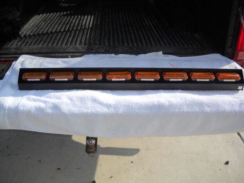 FEDERALSIGNAL AMBER LED LIGHT BAR VIPER VPX 320872 SIGNAL MASTER EXT LED MODULES