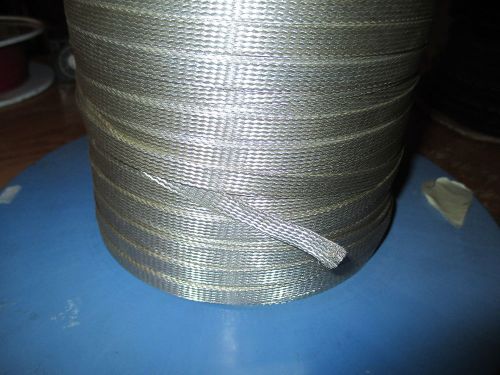 Wiremaster QQB575R36S0375 3/8&#034; Silver Plated Braided wire Approx 125ft.