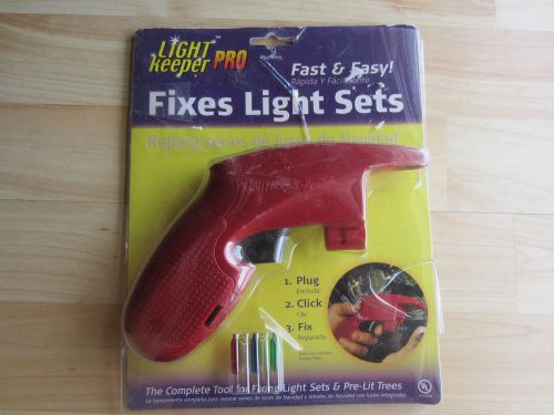 Lite Keeper Pro Repair Kit - The Complete Tool for Fixing Sets &amp; Pre-Lit Trees