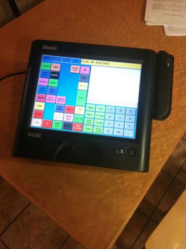 Samsung sam4s sps 2000 touch screen cash pos register for sale