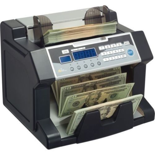 Digital Cash Counter Fast Counts 1200 Bills per Minute-Holds 300 Detects Fakes