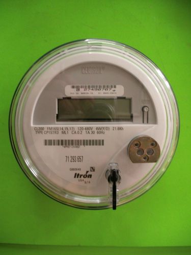 Itron / Centron CP1STR3 Digital AMR Polyphase Watt-Hour Electric Meter