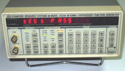 Working Stanford Research Systems SRS DS345 30MHz Synthesized Function Generator