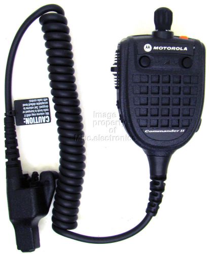 New motorola commander ii rmn5089b speaker mic for xts5000 xts3000 xts3500 for sale