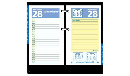 AT-A-GLANCEQuickNotes Recycled Daily Desk Calendar Refill Item #E 517 50 2015