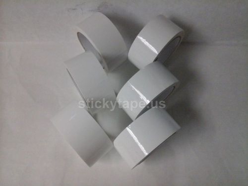 12 RLS - 2&#034; x 55 YRDS 1.8 mil White Carton Sealing Tape