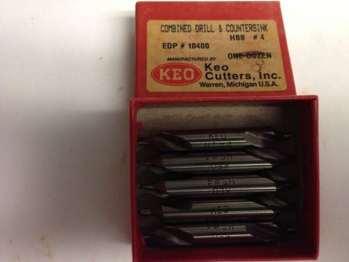 Keo #4 center drills 5pcs. 10400 new for sale