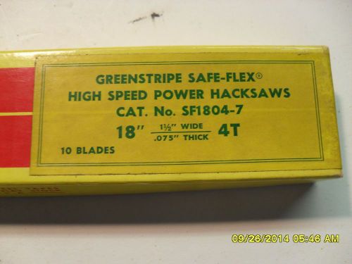 STARRET GREENSTRIPE SAFE FLEX H.S. POWER HACKSAWS (9)