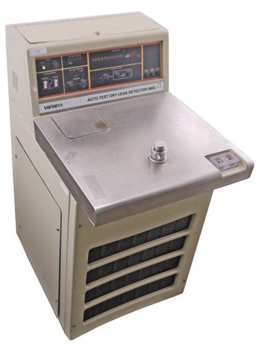 Varian 960-D Platform Auto-Test Helium Mass Spectrometer Dry Leak Detector