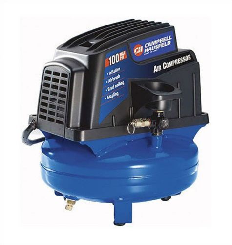Campbell hausfeld 1 gallon electric oil free tank mounted air compressor for sale