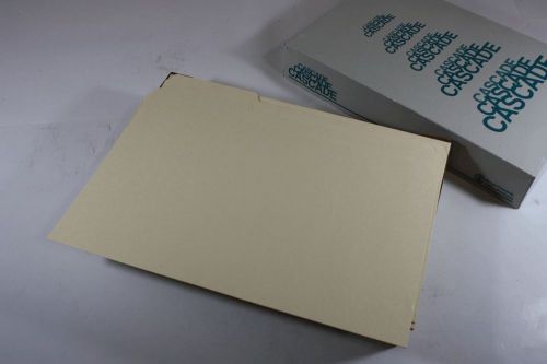 Cascade file folder legal manilla 5 units x 100 folders,1/3 cut leagal size for sale