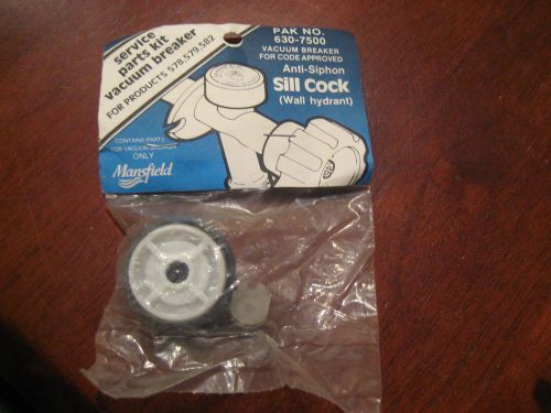 Mansfield Vacuum Breaker Service Parts Kit 630-7500 Sill Cock(Wall Hydrant)Hose