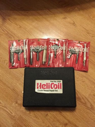 Helicoil Master Thread Repair Set Part #5522 Extras Included