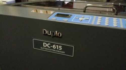 Duplo DC-615 Slitter/ Cutter/ Creaser