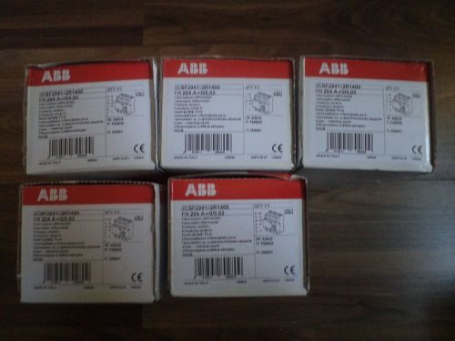 Brand New LOT ABB FH204 AC-40/0,03 Residual Current Device